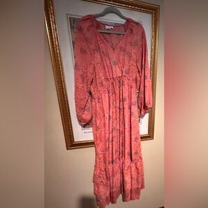 Boho Floral Maxi Dress